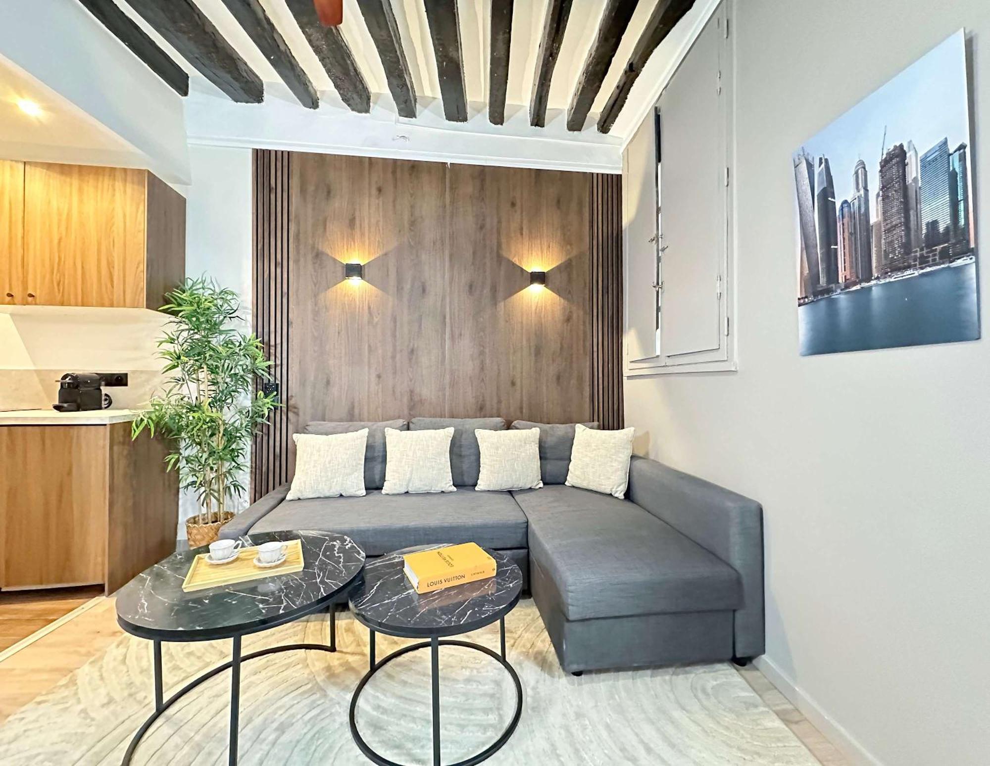 Appartement Charming Near The Louvre Museum